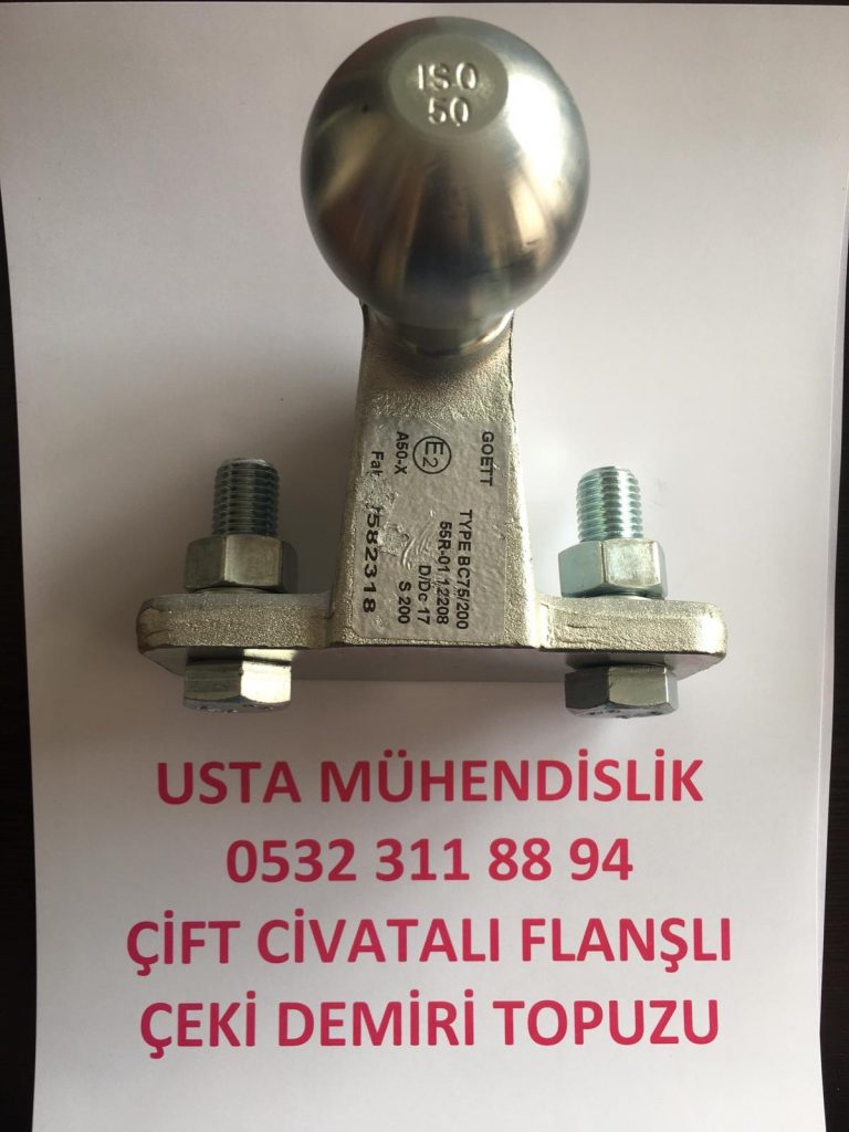 ÇekiTOPUZU -kancasi-cift-civatali-flansli-topuz- USTA MÜHENDİSLİK ANKARADA 05323118894